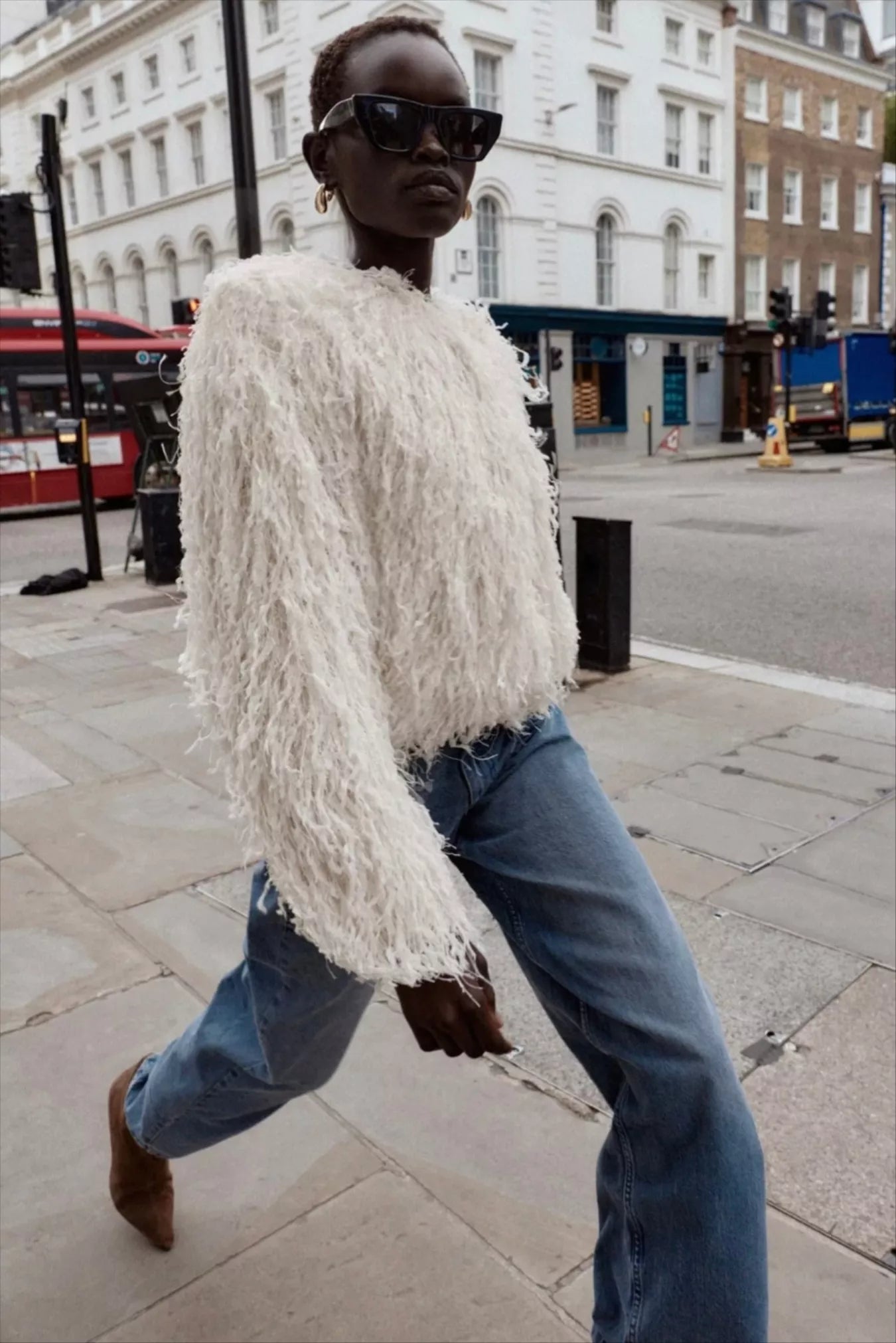 MONACO Metallic Fringe Jacket