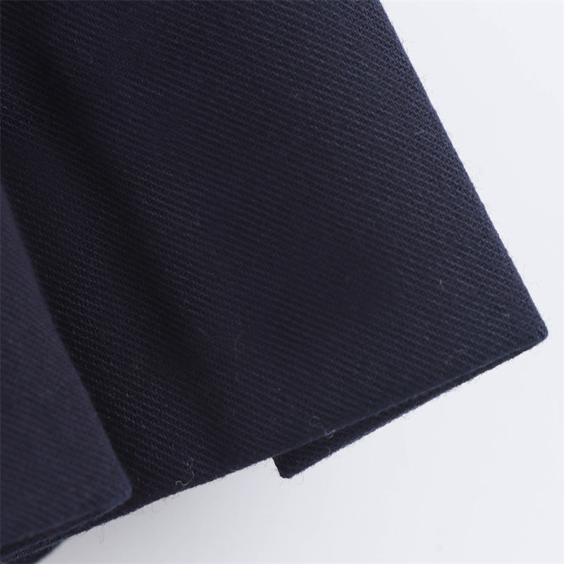 CINDY NAVY BLUE  DRESS