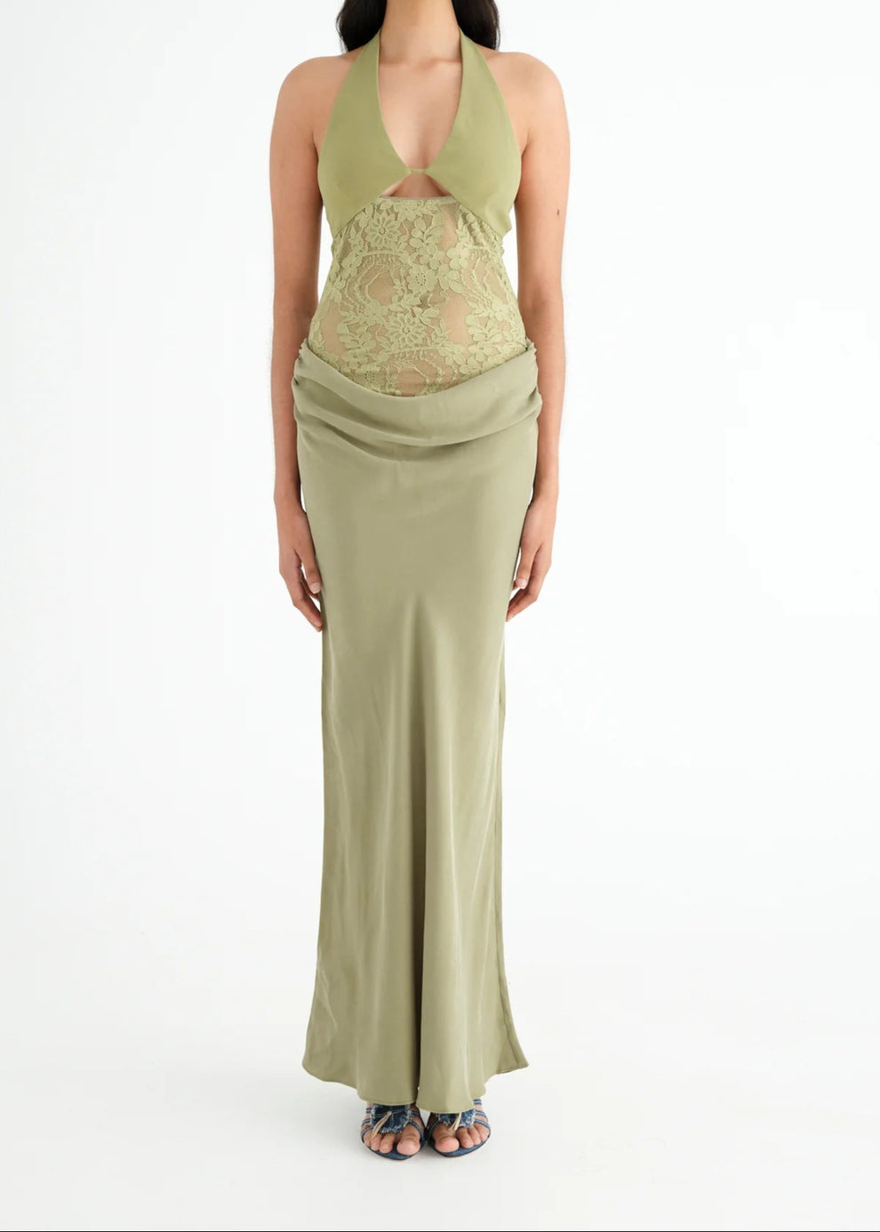 HARLEY MINT Maxi Dress