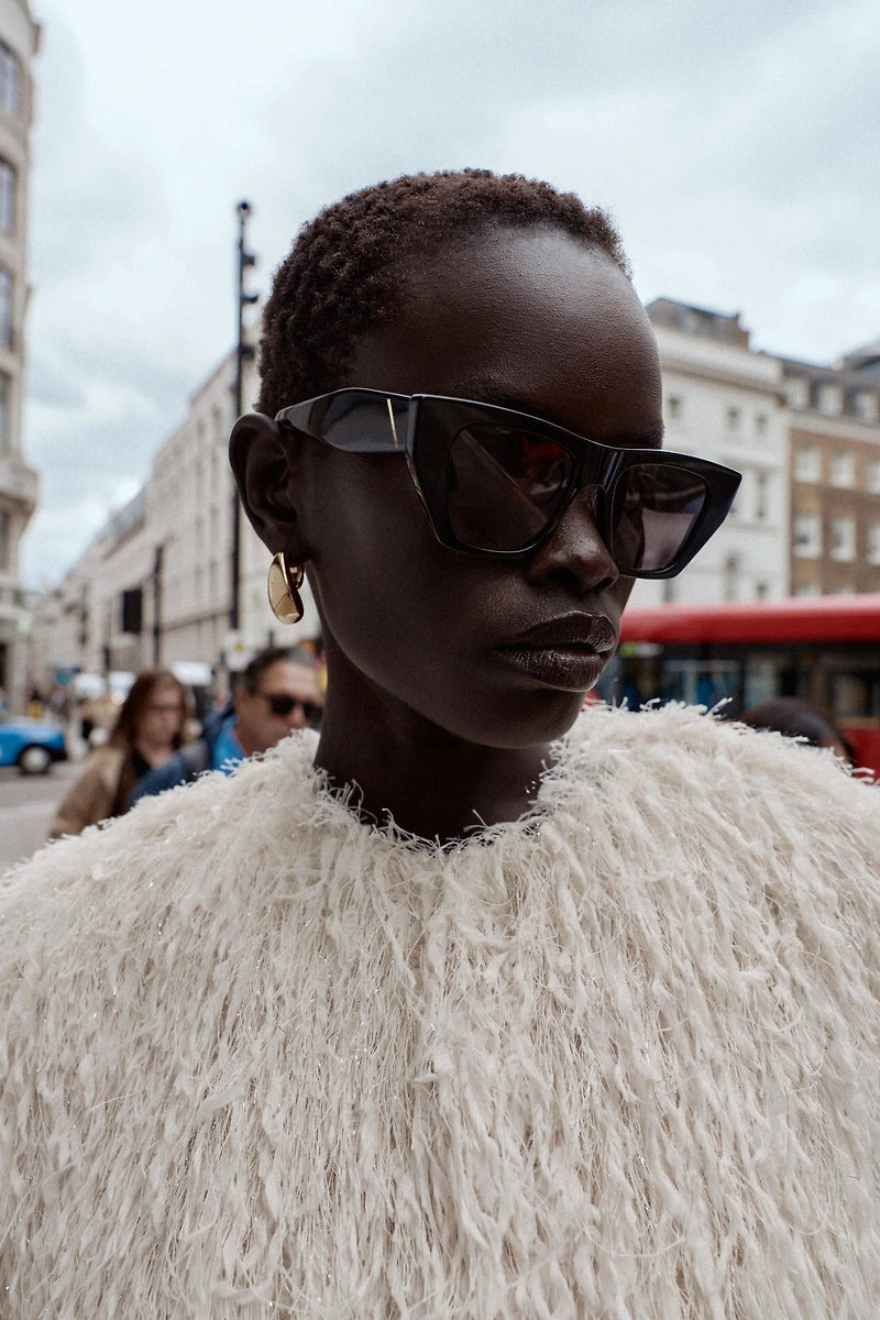 MONACO Metallic Fringe Jacket