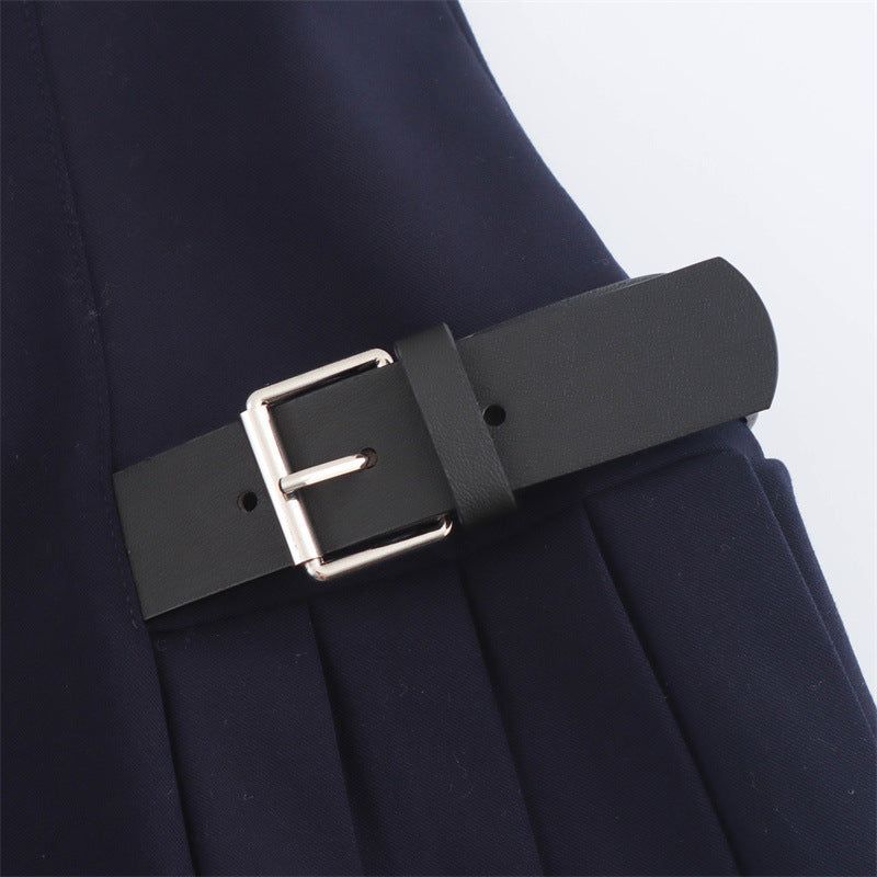 CINDY NAVY BLUE  DRESS