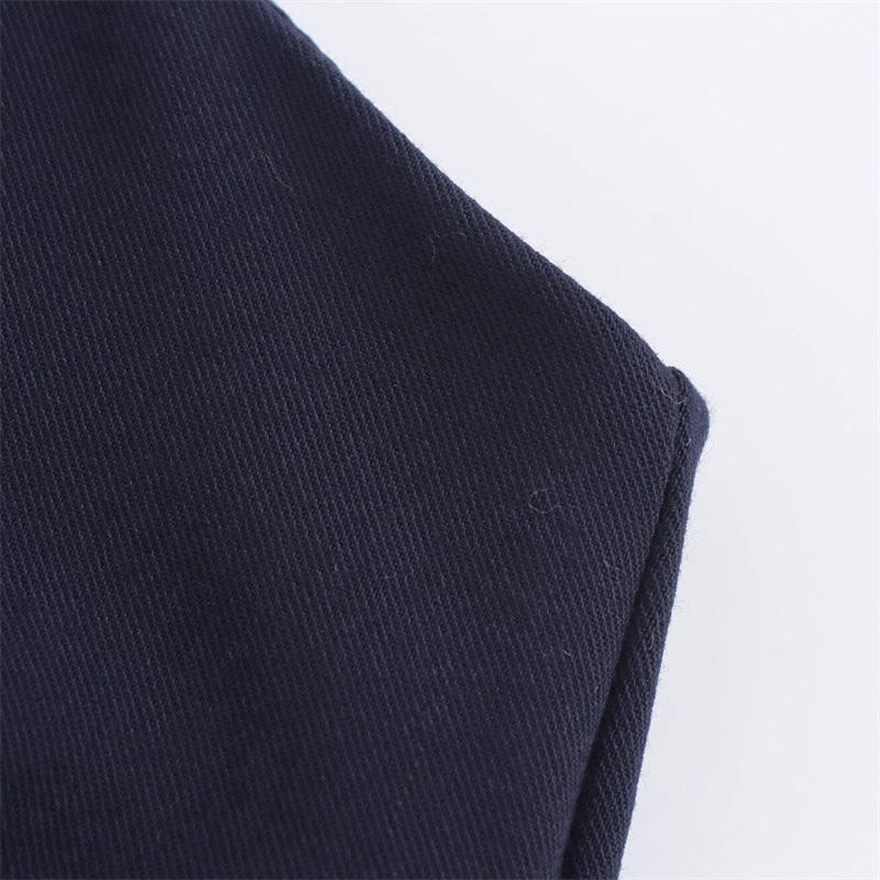 CINDY NAVY BLUE  DRESS