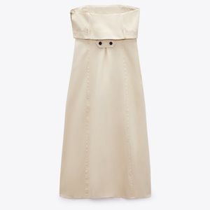 A DANIELLE Gabardina Midi Dress